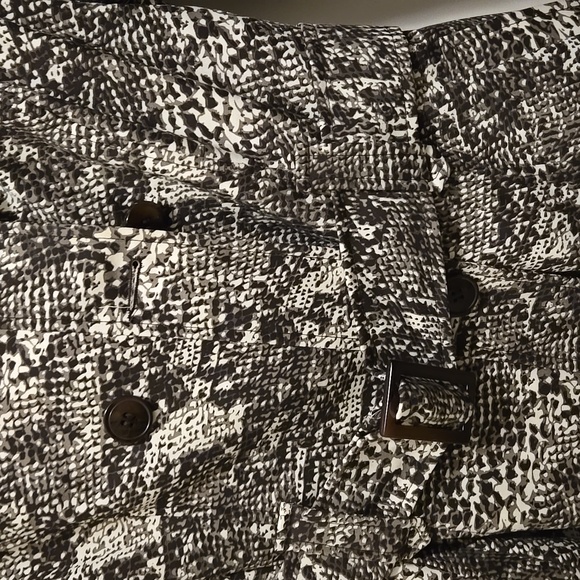 Snake skin print dress coat - Picture 3 of 5